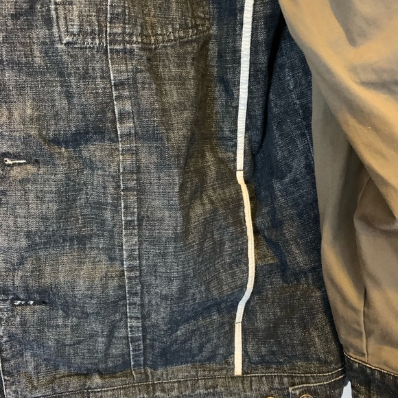 Men’s 3X denim jacket by Source, dark denim - Picture 2 of 7